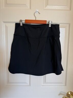Black Athletic Skort